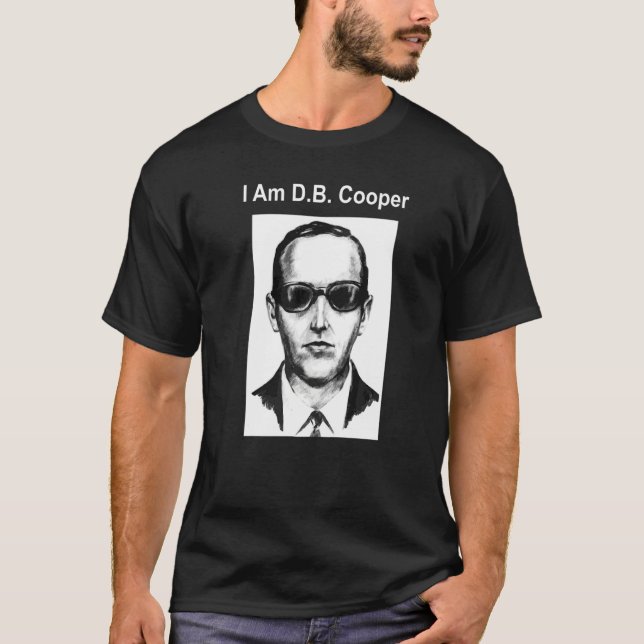 T-shirt D B Cooper  2 (Devant)