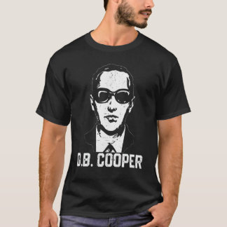 T-shirt D B Cooper parachutisme Pirate de l'air Hijack Je