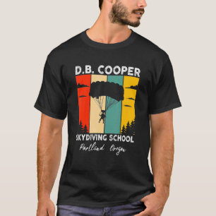 T-shirt D B Cooper Skydiving Academy Db Coopers Vintages