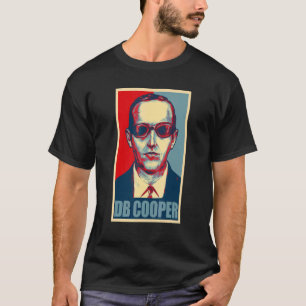 T-shirt D B Cooper Urban Legend Style Rétro