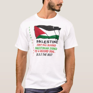 T-shirt D.C.A., premier plein Blooded, Palestinien signé,