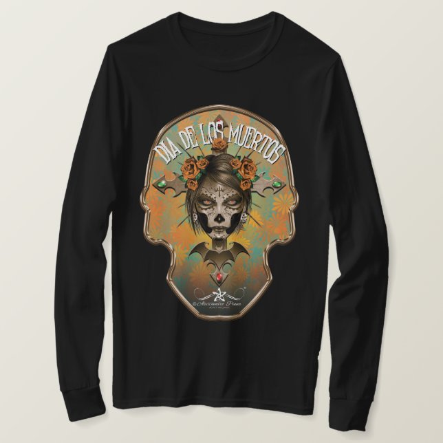T-shirt D.D.L.M. La Catrina (Design devant)
