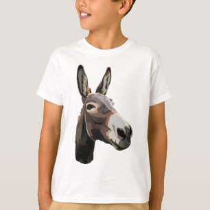T-shirt D est pour Donkey