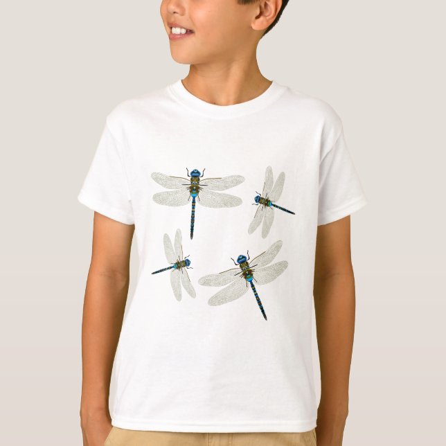 T-shirt D est pour DragonFly (Devant)