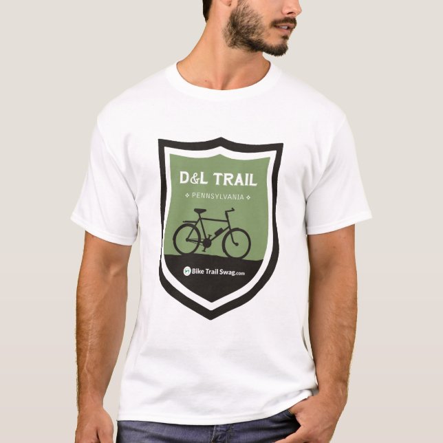 T-shirt D et L traînée (Devant)