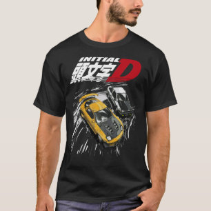T-shirt D initial - Mountain Drift Racing Tandem AE86 vs F