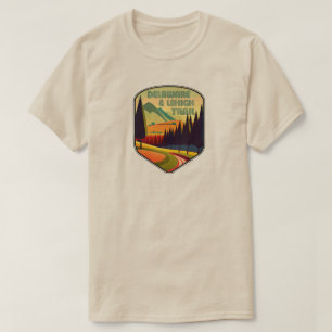 T-shirt D&L Trail Pennsylvania Colonnes