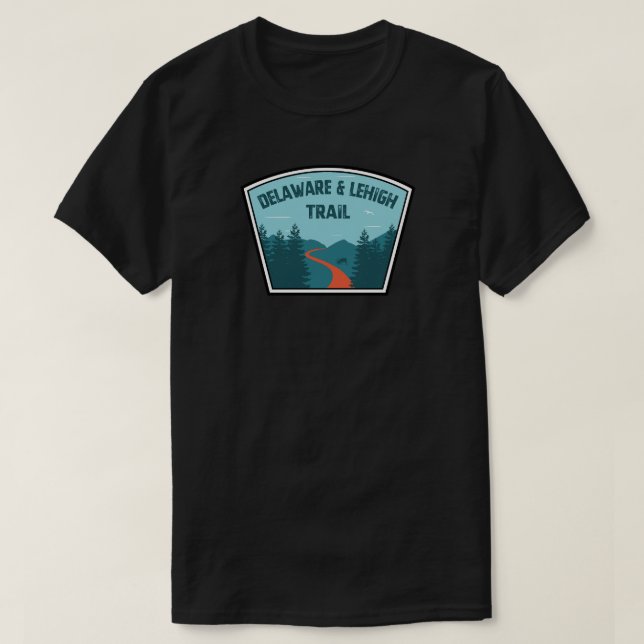 T-shirt D&L Trail Pennsylvanie (Design devant)
