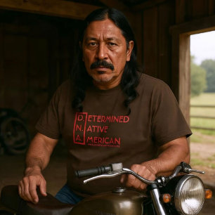 T-shirt D.N.A - Amérindien déterminé