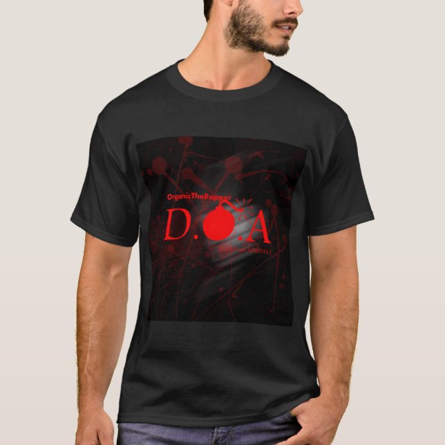 T-shirt D.O.A. (Mort dès arrivée) [T-shirt de promo (Devant)