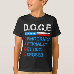 T-shirt D.o.g.e Doge Département de l'efficacité gouvernem