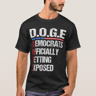 T-shirt D.o.g.e Doge Département de l'efficacité gouvernem