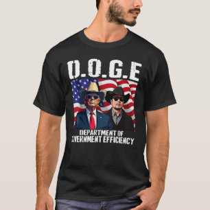 T-shirt D.O.G.E Efficacité du ministère