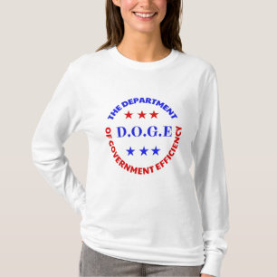 T-SHIRT D.O.G.E : LE MINISTÈRE DE L'EFFICACITÉ GOUVERNEMEN