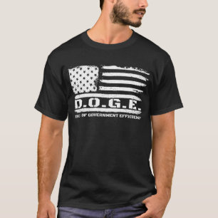 T-shirt D.O.G.E. Ministère De L'Efficacité Gouvernementale