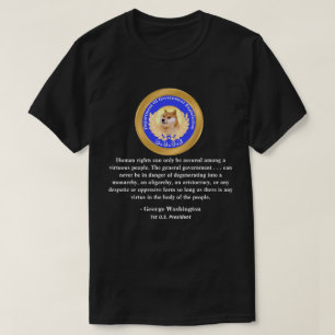 T-shirt D.O.G.E. Ministère De L'Exploitation Gouvernementa