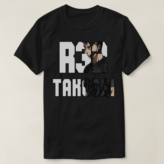 T-shirt D Takeshi Nakazato R32 1 (Design devant)
