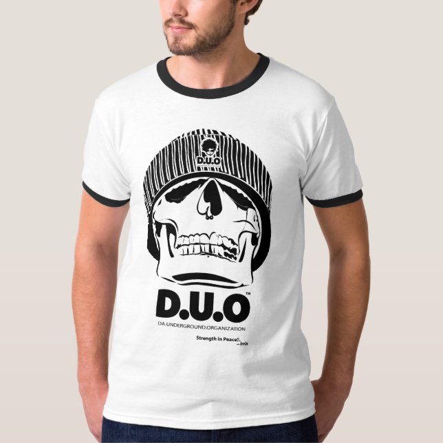 T-SHIRT D.U.O_SKULL_HOOPS_2005_SIP (Devant)