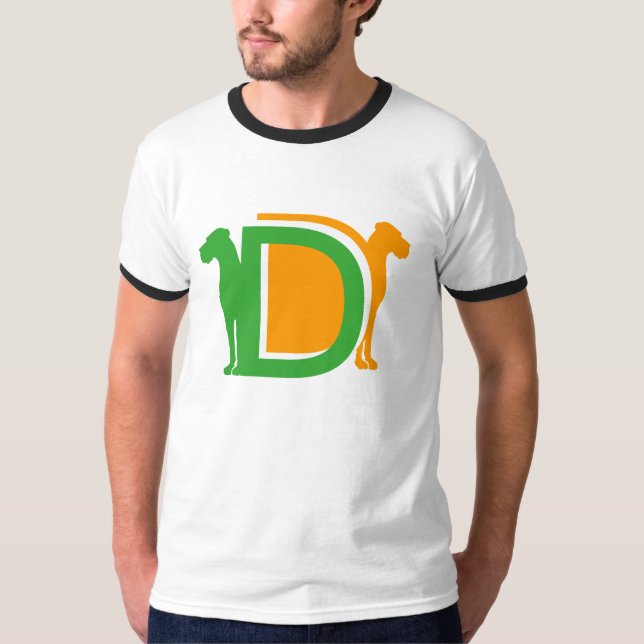 T-shirt D wie Deutsche Dogge (Devant)