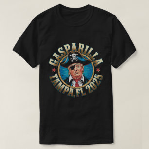 T-shirt DA132 - 2025 Gasparilla Tampa FL Capitaine Pirate