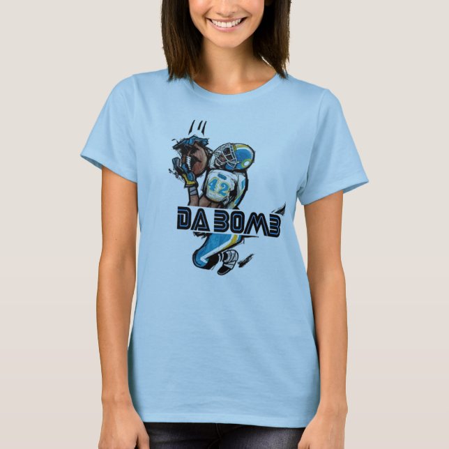 T-shirt Da Bomb Football (Devant)