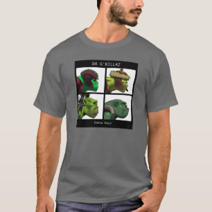 T-shirt Da Grillaz Ork Band Pochette Art Fantastique Grim