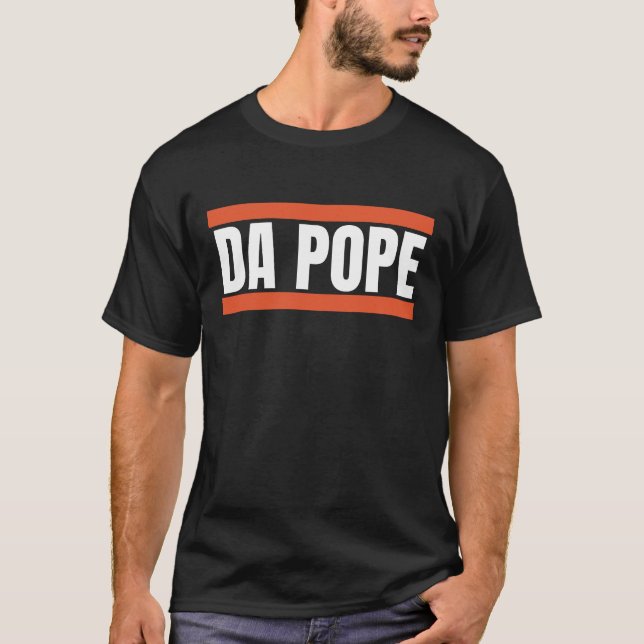 T-shirt Da Pape De L'Amérique Chicago Pape Leo XIV Provost (Devant)
