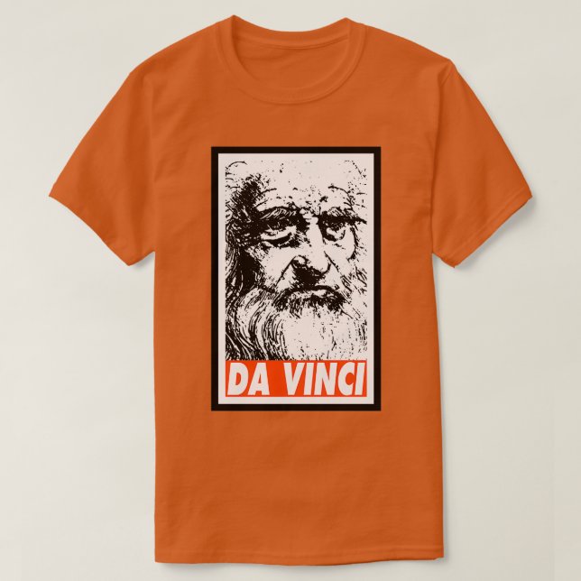 T-SHIRT DA VINCI (Design devant)