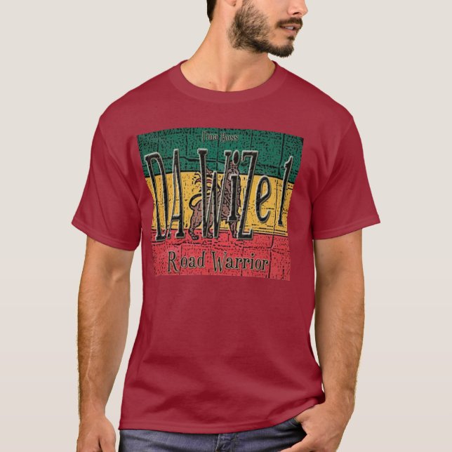 T-shirt Da Wize 1 Collection de guerriers routiers (Devant)