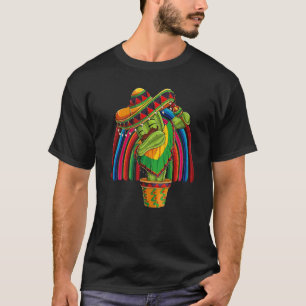 T-shirt Dab Cactus Cinco De Mayo Mexicaine Fiesta Boy Kids