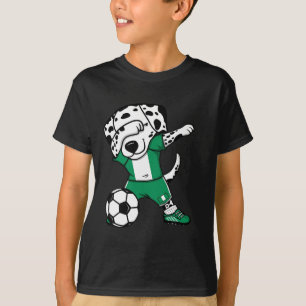 T-shirt Dab Dalmatien Nigeria Supporters de football Maill