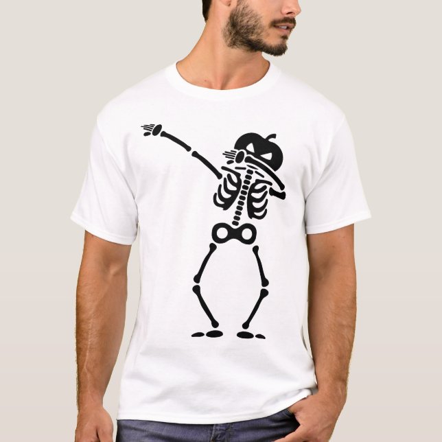 T-shirt dab halloween (Devant)