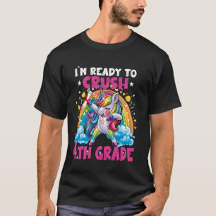 T-shirt Dabbin Unicorn Je suis prêt à écraser les filles d