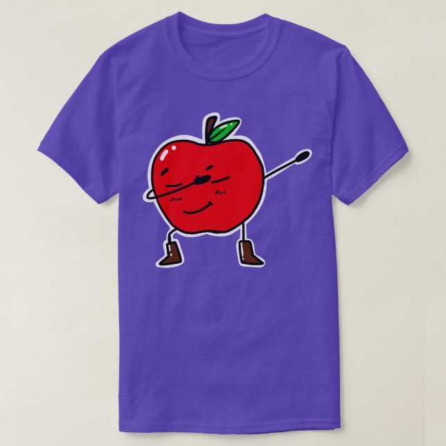 T-shirt Dabbing Apple (Design devant)