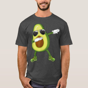 T-shirt Dabbing avocado cinco de mayo végétalien végétalie