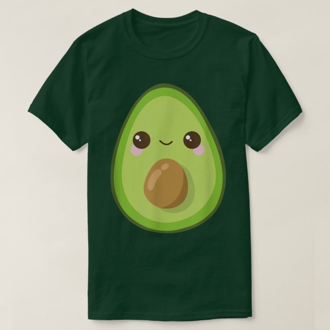 T-shirt Dabbing Avocado Funny Vegan Food Lover Teids W (Design devant)