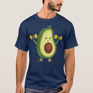 T-shirt Dabbing Avocado Funny Vegan Food Lover Teids W