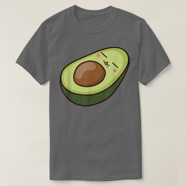 T-shirt Dabbing Avocado Funny Vegan Food Lover Teids W (Design devant)