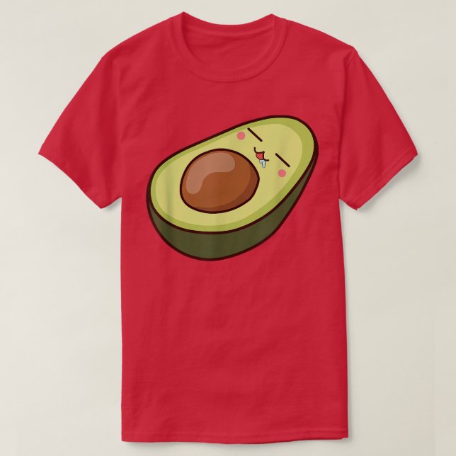 T-shirt Dabbing Avocado Funny Vegan Food Lover Teids W (Design devant)