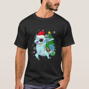 T-shirt Dabbing Axolotl S Enfants Garçon Jeunes Pyjamas d