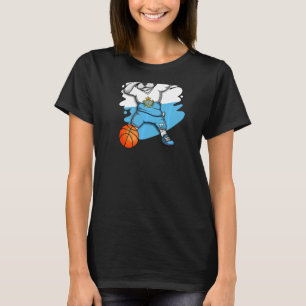 T-shirt Dabbing Bouledogue Français Supporter de Basket Sa