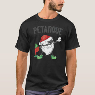 T-shirt Dabbing Boules Ball Dab Casquette de Noël Bouler B