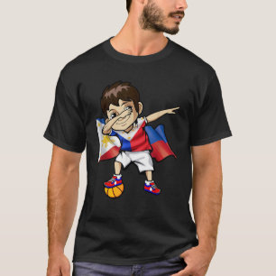 T-shirt Dabbing Boy Philippine Flag Basketball mème Jersey