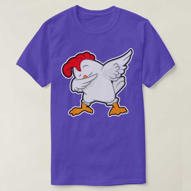 T-shirt Dabbing Chicken Dance Danse Chick (Design devant)