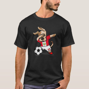 T-shirt Dabbing Chien Venezuela Fans de football Jersey Ve