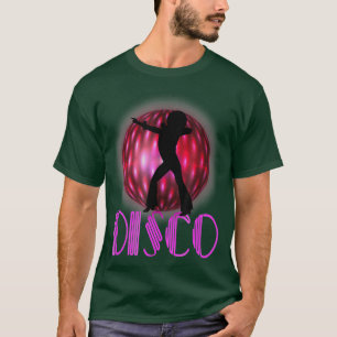 T-shirt Dabbing Craze Disco Danser Retro Party Coloré
