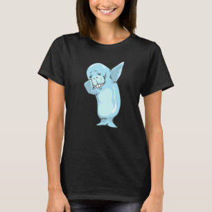 T-shirt Dabbing Dabbing Manatee Dancing Sea Cow Cadeau