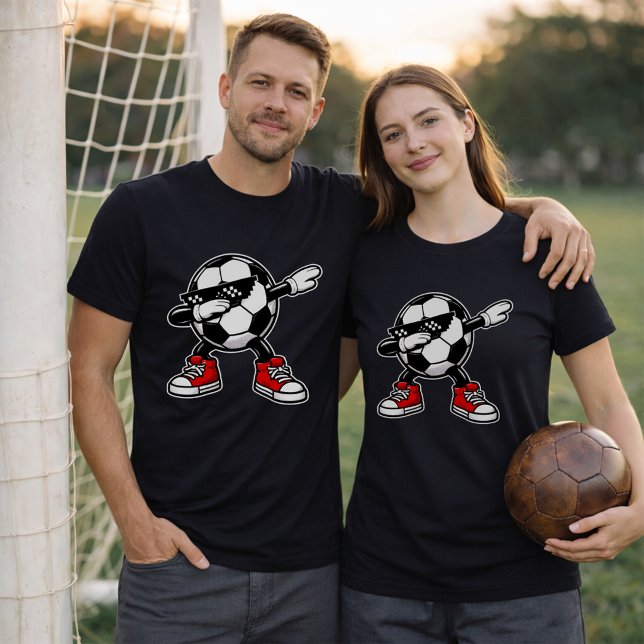 T-shirt Dabbing de Foot Amusant (Créateur téléchargé)