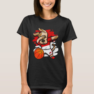 T-shirt Dabbing Dog Indonésie Sketll Fans Jersey Indonésie