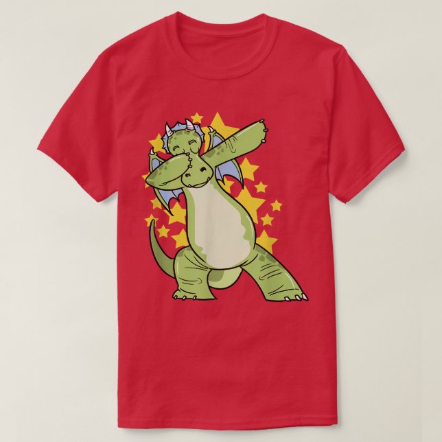 T-shirt Dabbing Dragon (Design devant)